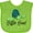 Apple Green, variant on Inktastic Hilton Head Cute Smiling Sea Turtle Boys or Girls Baby Bib