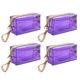 thumbnail image 1 of Lojalitet Bolsa de cosméticos transparente de PVC de 4 piezas, bolsa de cosméticos portátil, 1 of 5