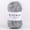 Grey, variant on Zhueg 100G Yarn Sparkle Glitter Crochet Doll Bag Cotton Thread,Purple