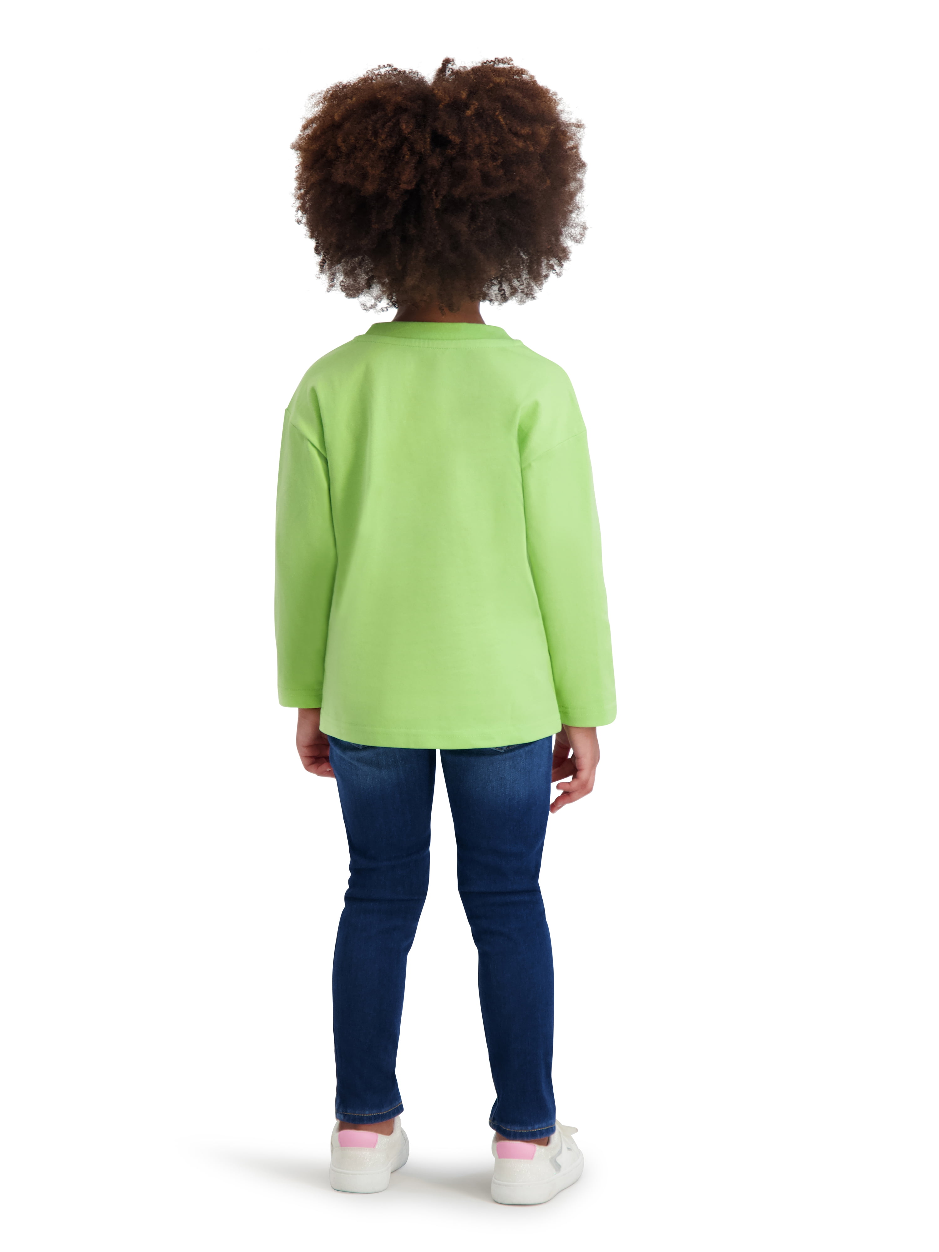 Dr. Seuss The Grinch Toddler TEAM GRINCH Long Sleeve Tee Shirt, Sizes 12M-5T