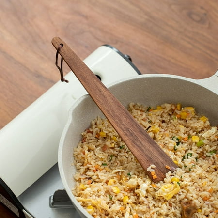 

SWETRACE Wooden Spatula Light Brown 2Pcs 9.8x1.5x0.1In