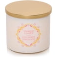 thumbnail image 3 of Yankee Candle Iced Berry Lemonade Large 3-Wick Signature Candle with a Lemons and Flowers Metal Jar Candle Holder 2 pc Set, 3 of 3