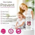 thumbnail image 4 of Lice Ladies Prevent Spray: Kid-Safe, Natural Lice Prevention Kit with Soothing Peppermint Aroma, No Hair Damage, 2 Piece, 4 of 5