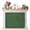 Blackish Green, variant on Vintage Cream Magnetic Fireplace Cover, Fireplace Draft Blocker, Farmhouse Retro Beige Solid Color Fireplaces Blanket for Heat Loss/Cold Air, Fireplaces Draft Stopper Cover for Inside 36"x27"