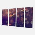 thumbnail image 2 of Cute Vintage Flower With Bokeh - Large Floral Canvas Art Print, 2 of 3