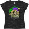 thumbnail image 3 of Inktastic Mardi Gras New Orleans Louisiana Jester Hat Women's T-Shirt, 3 of 5