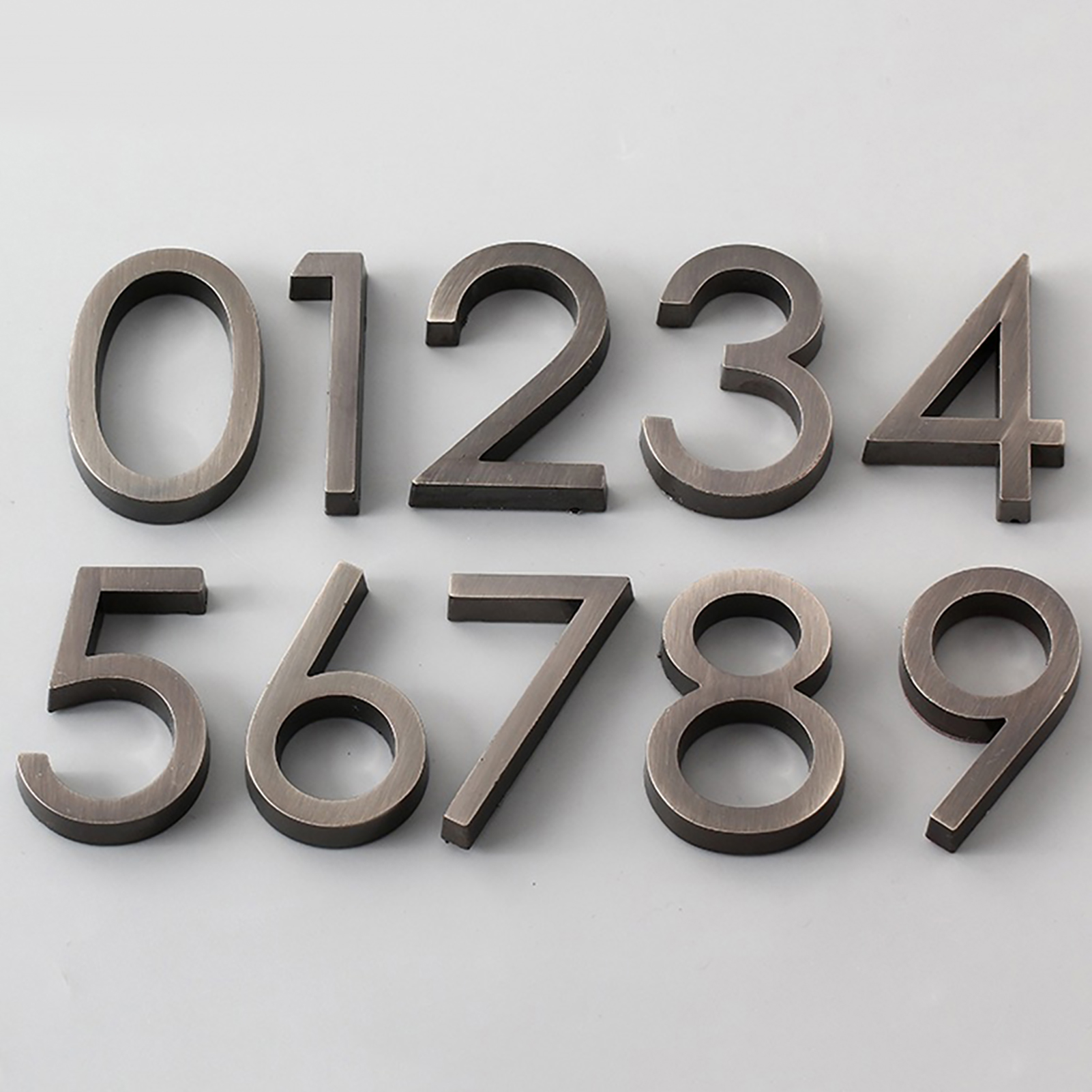 SPRING PARK Modern House Numbers Plaque Number Digits Sticker Plate Sign Numeral Door Letter - image 4 of 7