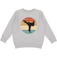 thumbnail image 2 of Inktastic Karate Martial Arts Silhouette Youth Sweatshirt, 2 of 4