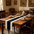 thumbnail image 4 of Table Runner Linen Decorative Multi-color for Dining Table Centerpiece Protection and Everyday Table Decor, 4 of 6
