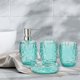 thumbnail image 1 of 4 piezas de botellas de loción, soporte para cepillo de dientes, jabonera, vaso, accesorios de baño de diseño moderno, juego de baño para el hogar Macarena Cosas de baño, 1 of 8