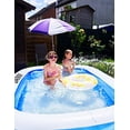 thumbnail image 7 of Sanni Inflatable Swimming Pool,118" X 72" X 22" Family Full-Size Kiddie Pools, Inflatable Lounge Pool for Kiddie, Kids, Adult, Infant, Toddlers for Ages 3+,Outdoor, Garden, Backyard, 7 of 7