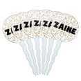 thumbnail image 1 of Zaine Cupcake Picks Toppers - Set of 6 - Mutlicolored Speckles, 1 of 1