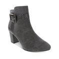 thumbnail image 1 of Karen Scott Womens Ivvy Zip up Almond Toe Ankle Boots, 1 of 3