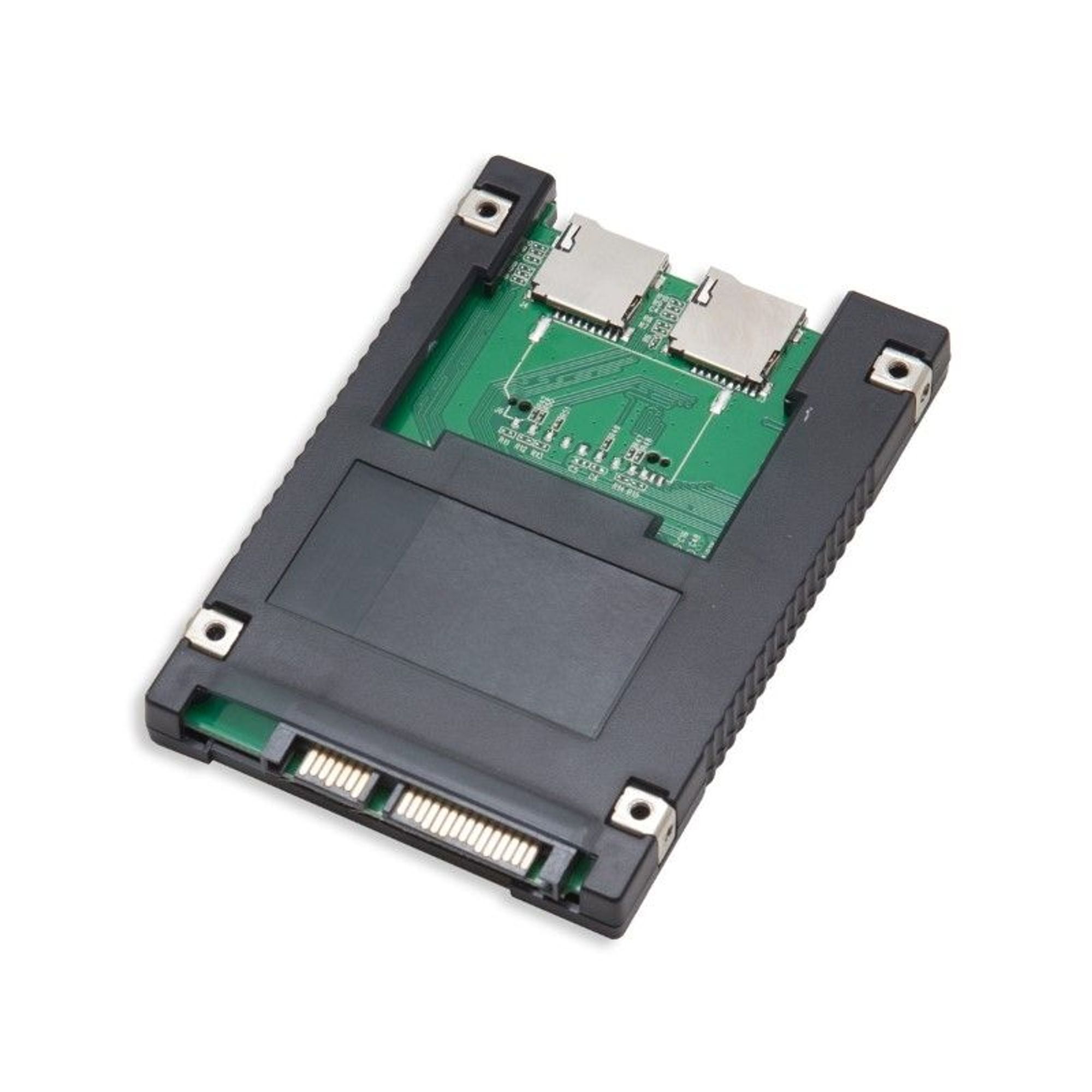 Syba 2.5" SATA to 4x Micro SD Adapter Economical SSD LED Builtin RAID