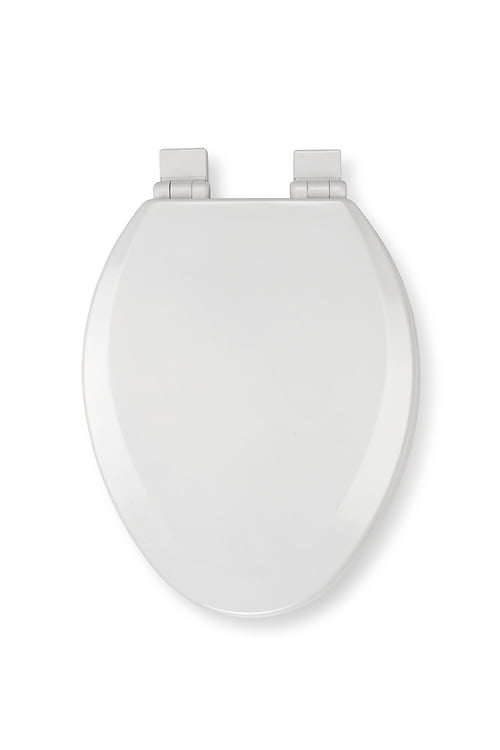 Croydex Universal Toilet Seat Adjustable Easy Clean Oval Shape Bathroom Glitter 
