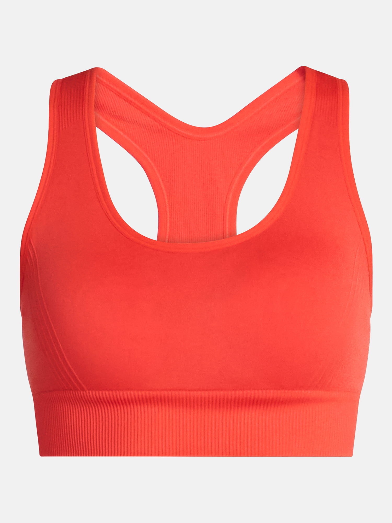 Avia Women's Medium Support Seamless Racerback Sports Bra, Sizes S-XXXL