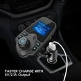 Nulaxy Bluetooth Car FM Transmitter Audio Adapter Receiver Wireless