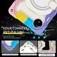 thumbnail image 2 of FJLBDE Case for Xiaomi Redmi Pad SE 8.7 inch 2024 with 360 Kickstand, Shoulder Strap Carrying Protective Cover, Multicolor Pink, 2 of 6