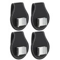 thumbnail image 2 of LAFGUR Smooth Sturdy And Durable 4PCS Billiard Chalk Clip, Small And Lightweight PU Billiard Chalk Clip, Easy To Carry And Store Accessory For Billiards Lovers, 2 of 8