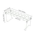 thumbnail image 2 of WORGEOUS Vertical Chicken Leg Grill Roasted Rack Holder Foldable Grilled, 2 of 7