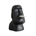 thumbnail image 1 of Estatua de Piedra de la Isla de Pascua Caja de Toallas de Papel Decoración del Hogar Estatua Decoración Retro para la Sala de Estar Accesorios para el Hogar B, 1 of 6