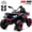 Pink, variant on Joyracer 24 Volt Ride on Toys, ATV for Kids, 4WD Power Car Wheels with Remote Control, 800W Electric 4 Wheeler with 2 Seater, 3 Speeds, Spring Suspension, Knee Pad, Bluetooth Music, Ages 3-8, Black