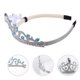thumbnail image 2 of Cumpleaños Crown Diadema Rhinestone Hairband Exquisito Girls Party Tocado, 2 of 5