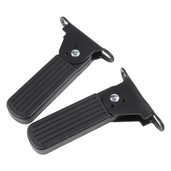 Ftrimoun 1 Pair Electric Moped Front Pedal Scooter For Foldable Pedal Leg Support Pad Thickened Steel Plate Ebike Replace Parts