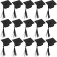thumbnail image 2 of 20 mini birretes de graduación, sombreros de graduación, adornos para botellas de vino, decoración para fiestas de graduación., 2 of 7