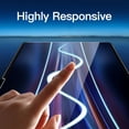thumbnail image 4 of Tempered Glass Screen Protector For iPad Air 11 2024 Tablet, HD Clear High Sensitivity Scratch Resistant Bubble Free Screen Film, 4 of 8