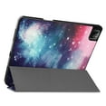 thumbnail image 6 of Dteck Case for Apple iPad Pro 12.9-inch 6th 5th 4th 3rd Generation,Smart Leather Folio Kickstand Case Shockproof Rubber Cover with Pen Holder for iPad 12.9" 2022/2021/2020/2018,Galaxy, 6 of 8