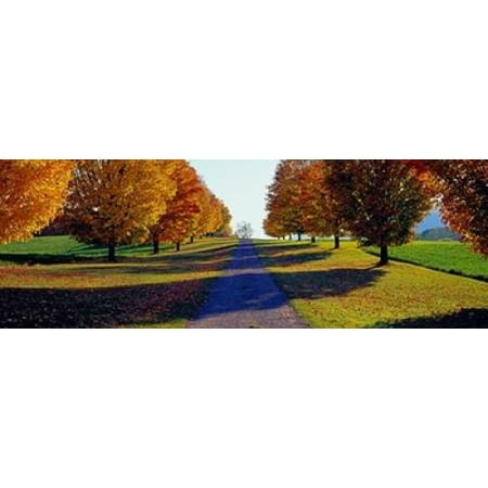 Road King Paint - Autumn Road Storm King Mountain New York Poster Print by Richard Berenholtz