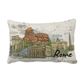 thumbnail image 1 of Coussin Décoratif Italie Rome Pays Point de Repère Décoration Maison, 1 of 3