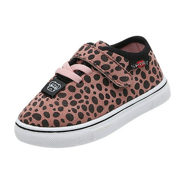 XZNGL Baby Girl Shoes Children Toddler Baby Boys Leopard Print