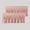 Peach, variant on 2 Pack Grayish White Ruffle Window Valances – Handcrafted Bow Tie Blackout Curtain Valances for Windows/Bathroom/Living Room/Bedroom, Farmhouse Decorative Privacy Kitchen V, 52"x18"(N60047)