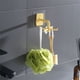 thumbnail image 4 of Moyic Ganchos de pared de 4 garras Soporte de almacenamiento de cuchara Autoadhesivo Giratorio de 360 ​​° Accesorio de suspensión Organizadores de utensilios de cocina Amarillo, 4 of 6