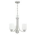 thumbnail image 4 of 50523-BNK-Craftmade Lighting-Bolden - Three Light Chandelier in Transitional Style - 18 inches wide by 18 inches high-Brushed Polished Nickel, 4 of 5