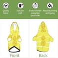 thumbnail image 5 of Bingfone Gold Pineapple Dog Clothes Hoodie, Pet Winter Coat,Puppy Sweatshirts For Small Dogs Boy Girl,Suitable For All Breeds-X-Large, 5 of 8
