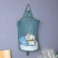 thumbnail image 5 of Laundry Bag Multi Holes Large Capacity Hollow Out Breathable Washable Garment Storage with Handle Children Toys Laundry Organizer Dorm Supplies-L, 5 of 8