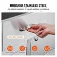 thumbnail image 7 of Outdoor Kitchen Drawers BBQ Access Door Combo 38.3''W, Stainless Steel Patio Grill Station Storage, Triple Drawer System for Island, 7 of 7