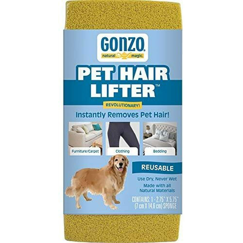 Gonzo Pet Hair Lifter Remove Dog, Cat and Other Pet Hair from