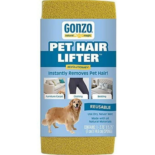 Gonzo Pet Hair Lifter Remove Dog, Cat and Other Pet Hair from