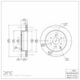 thumbnail image 2 of Rear Dynamic Friction Company Disc Brake Rotor 600-67093 (1) For 2005-2012 Nissan Pathfinder, 2 of 2