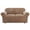 Brown, variant on CJC 2-Piece Sofa Couch Covers, Velvet Armchair Slipcover for Separate Cushion Couch, Stretch Furniture Protector for Pets Kids, 9 Colors
