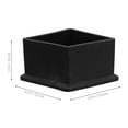 thumbnail image 2 of FRCOLOR  8 Pcs Rubber Chair and Stool Leg Covers Furniture Cabinet Protector Clamping Equipment Floor Black, 2 of 8