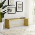 thumbnail image 6 of Modway Gridiron Medium Stainless Steel Bench in Gold, 6 of 6