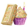 thumbnail image 2 of HERSHEY'S Birthday Cake Candy Bar, 2 of 5