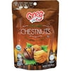 Chestnuts Organic Whole Roasted Peeled Chestnuts (Chestnuts 3oz, 12-Pack)