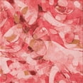 thumbnail image 1 of Ahgly Company Machine Washable Indoor Square Transitional Light Salmon Pink Area Rugs, 4' Square, 1 of 7