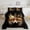 Multi 10, variant on 3D Wild Fox Comforter Set King Size,Cute Lovely Wildlife Fox Print Bedding Set All Season Quilt Set,African Animal Golden Crown Microfiber Polyester Down Comforter